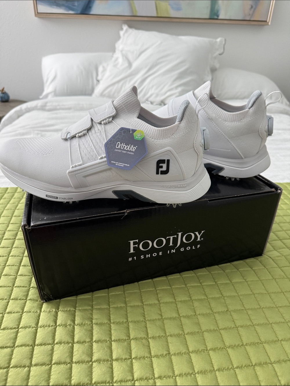 FootJoy Ortholite White Men's Golf Shoes